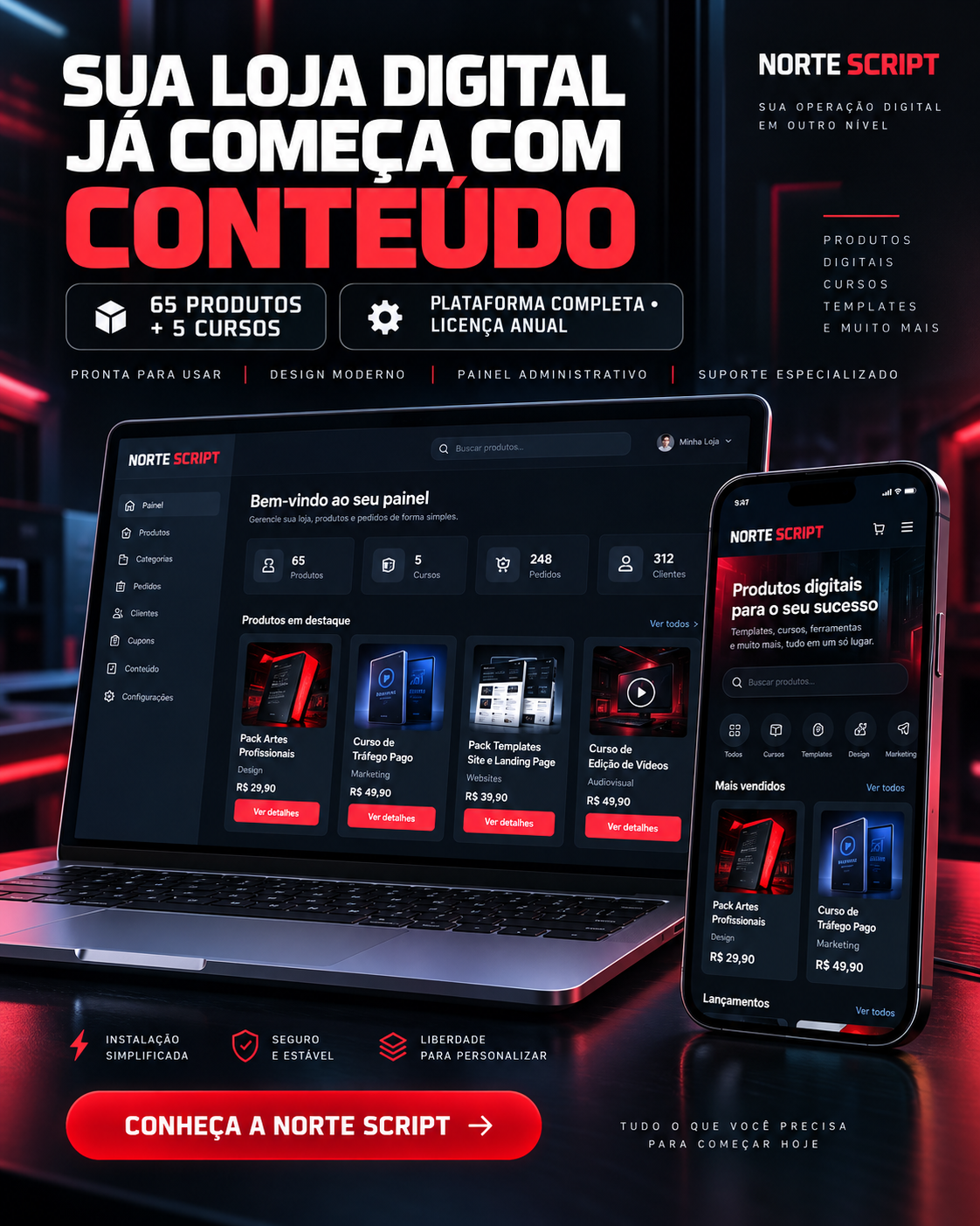 Norte Script — Produtos Digitais
